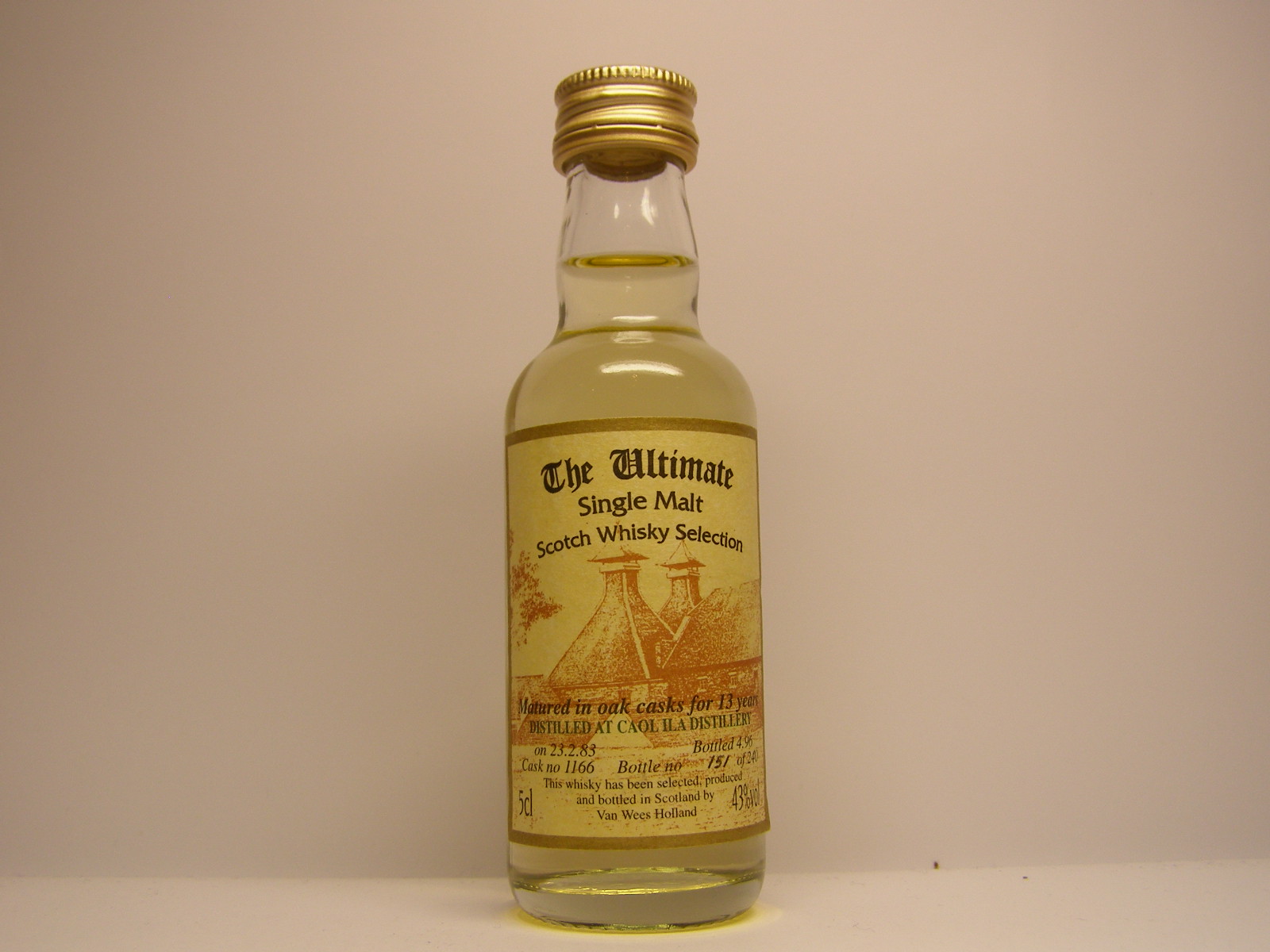 SMSW Selection 13yo 1983-1996 "Ultimate" 5cl 43%vol